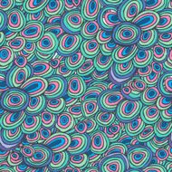 Seamless pattern with waves N19