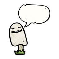 cartoon mushroom N133