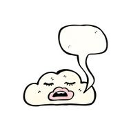 cartoon cloud N116