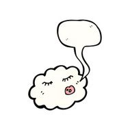 cartoon cloud N117