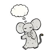 Cartoon Elephant N112