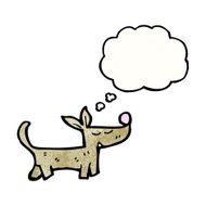 cute little dog cartoon N8