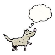 cute little dog cartoon N9