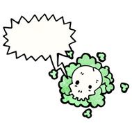 cartoon skull cloud N8