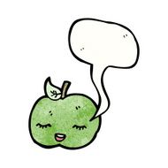 cute apple cartoon N6