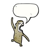 Cartoon Monkey N142