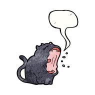 Singing Cat Cartoon N12