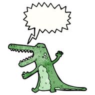 Cartoon Crocodile N119