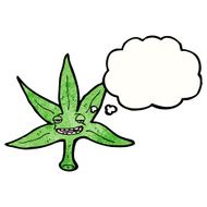 marijuana leaf cartoon N7