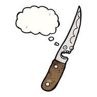 Cartoon Knife N45