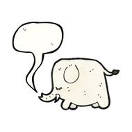 Cartoon Elephant N113