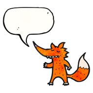 Cartoon Fox N187