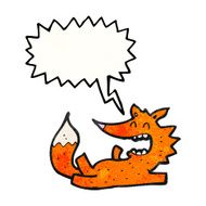 cartoon fox laughing N3