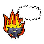 halloween bat cartoon N12