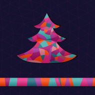 Christmas Tree Greeting card N3