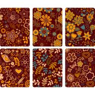 Fashion tablet skins Modern floral patterns N4
