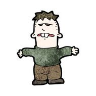 cartoon ugly boy N6