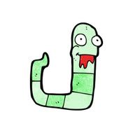 funny cartoon snake N97