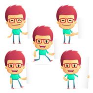 casual man in various poses N2