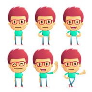 casual man in various poses N9