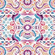 Mosaic vector seamless pattern N10