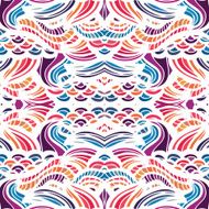 Mosaic vector seamless pattern N11