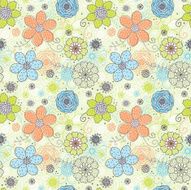 Seamless Floral Pattern N101