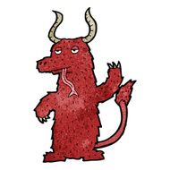 Cartoon Friendly Monster N13