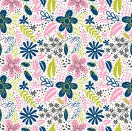Seamless Floral Pattern N102