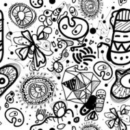 Abstract seamless pattern N41