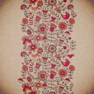 Vector floral background