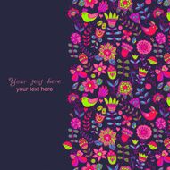Vector floral background N4
