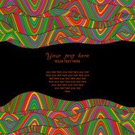 colorful abstract hand-drawn pattern N2
