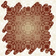 Abstract geometric seamless pattern N9