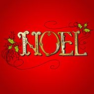 Vintage Christmas card N9