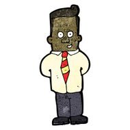 cartoon happy man N737