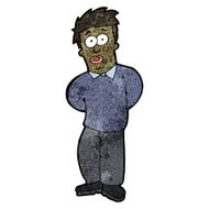 cartoon embarrassed man N2