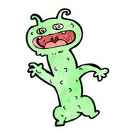 cartoon little monster N96