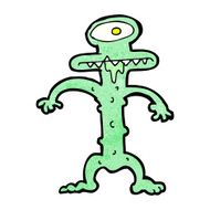 cartoon little monster N99