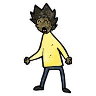 Cartoon Man Panicking N96