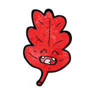 red leaf cartoon character N9