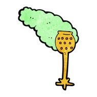 cartoon burning incense N2