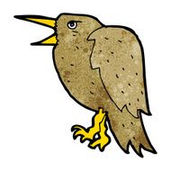 Cartoon Bird N555