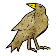 Cartoon Bird N556