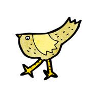 Cartoon Bird N557