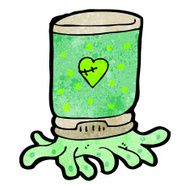 weird alien cartoon N14