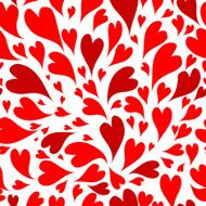 Seamless pattern with valentine hearts for your design N4