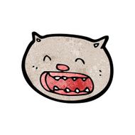 Cartoon Cat Face N11