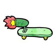 Cartoon Skateboard N108