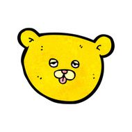 Teddy Bear Head Cartoon N5